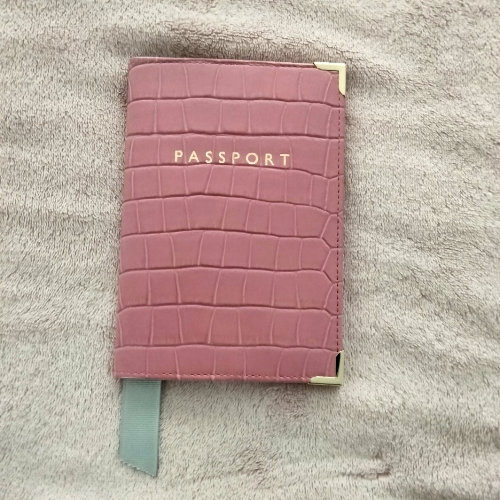 Aspinal of London Passport Cover